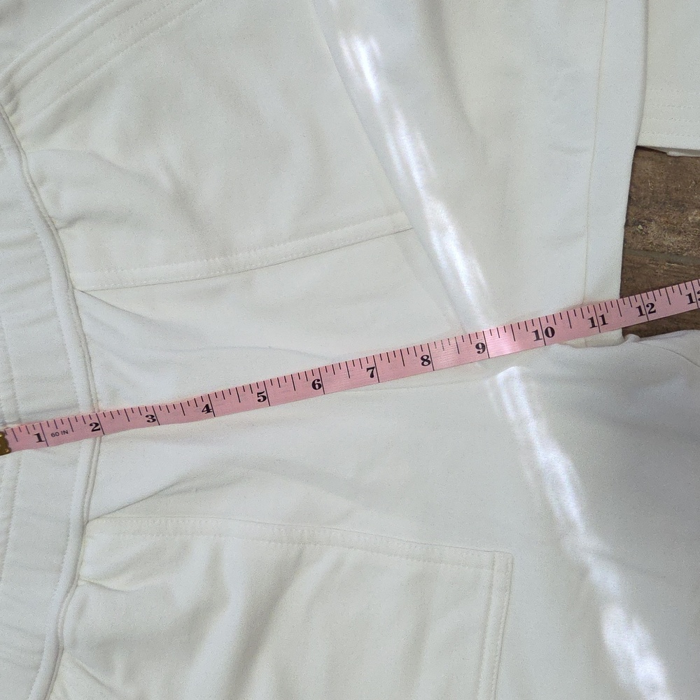 NWT SOFT SURROUNDINGS Fina French Terry Crop Pants - Picture 9 of 11